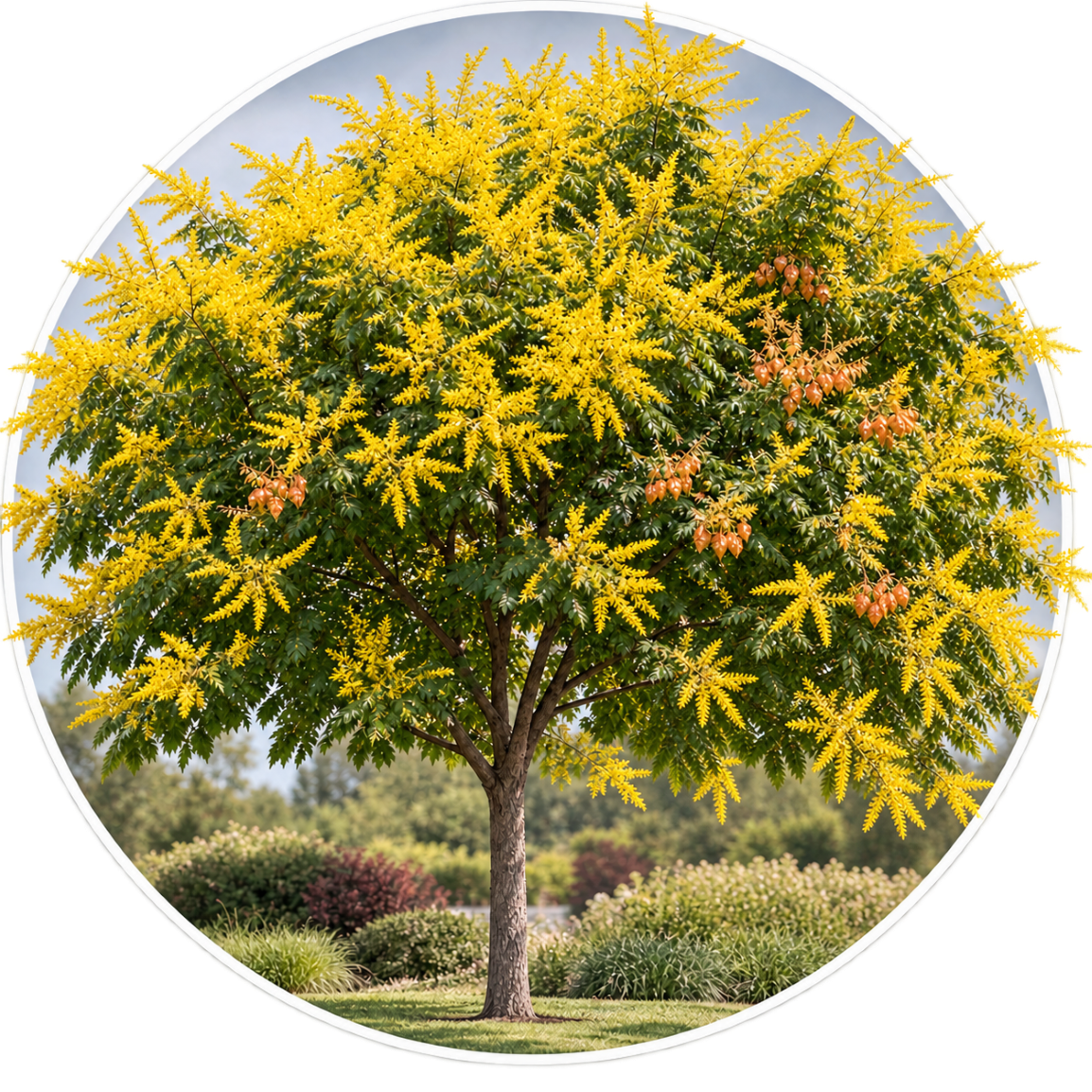 Кельрейтерія волотиста/Koelreuteria paniculata
